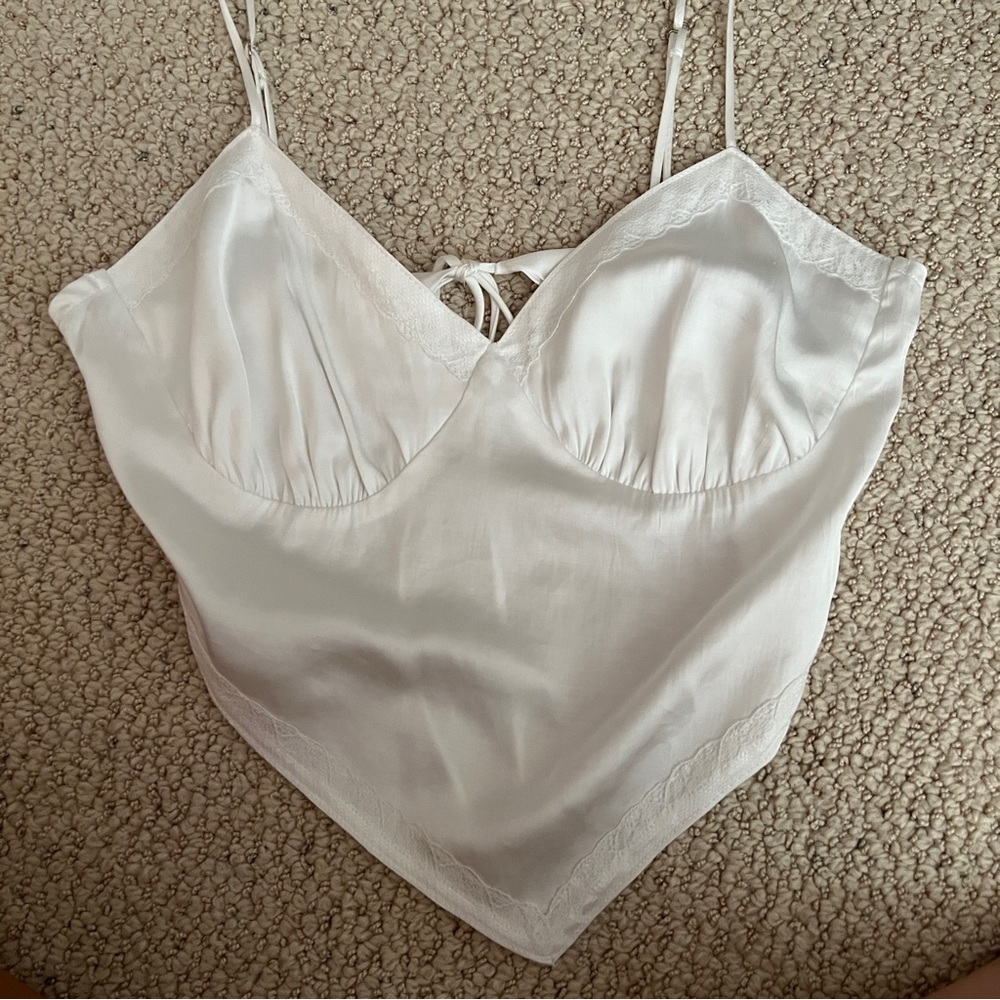 Silk top bandana style top